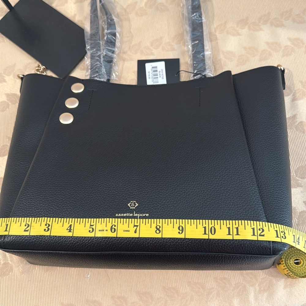 Nanette Lepore Button Tote - Picture 10 of 11